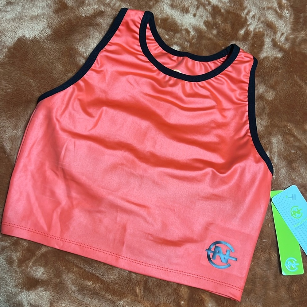 Nautica Competition Cropped Tank Top